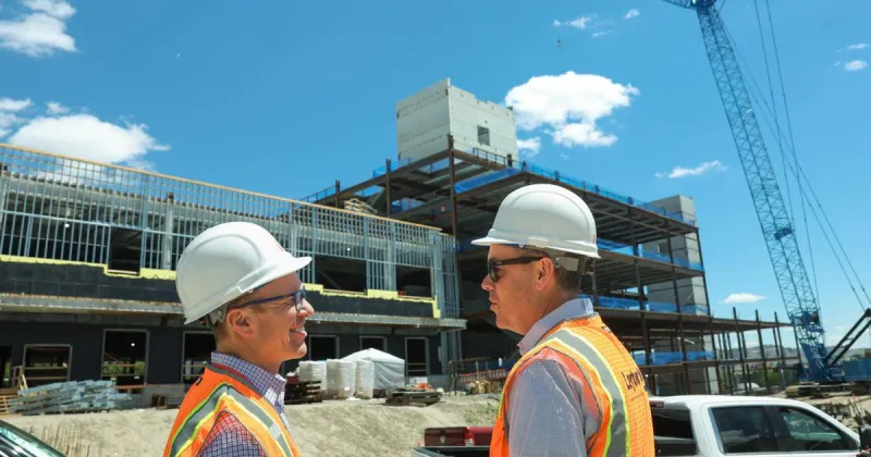Photos: Fortin family donates $5M to St. Vincent Regional Hospital