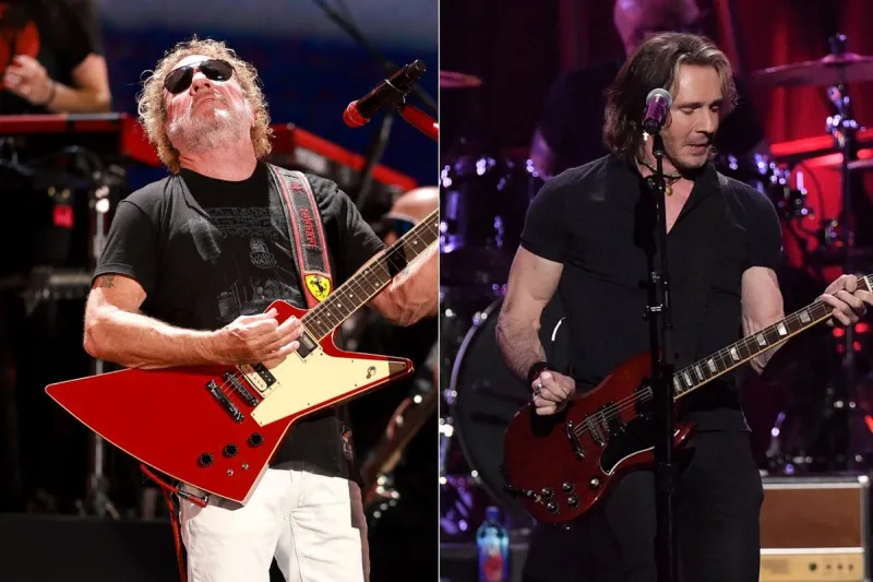 Sammy Hagar and Rick Springfield Take Their Love Fest on the Road: Backstage Report