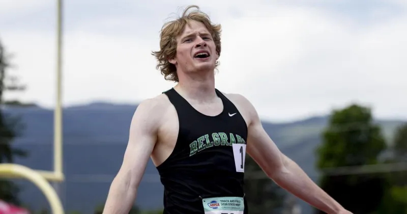 Belgrade's Wilson Schmidt is Gatorade Montana boys track honoree