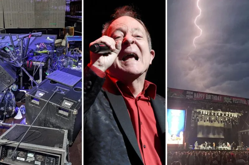 The B-52s Narrowly Avoid Catastrophe as Tornado Upends French Festival