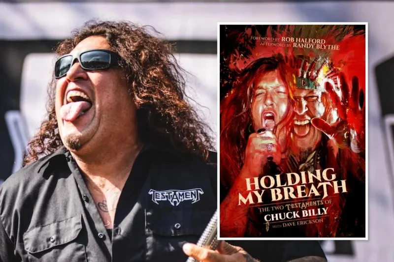 'It Brought Me to Tears' -- Testament's Chuck Billy Reacts to Memoir Contributions From Metal Legends