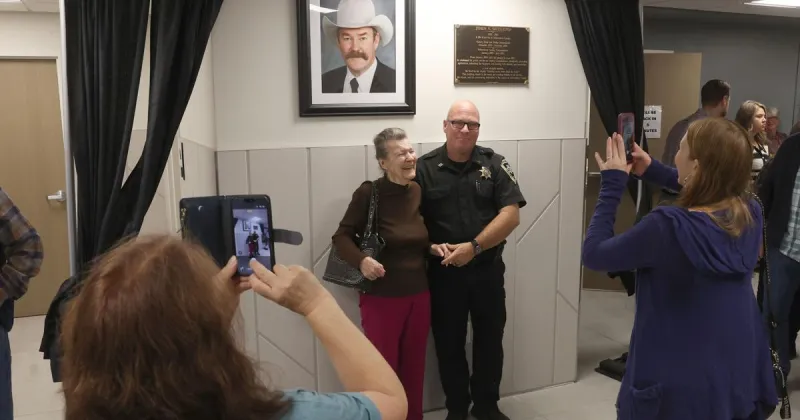 Photos: John V. Ostlund building dedication ceremony on Monday