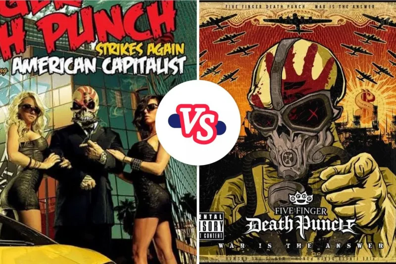VOTE: Better Five Finger Death Punch Album -- 'American Capitalist' vs. 'War Is the Answer'