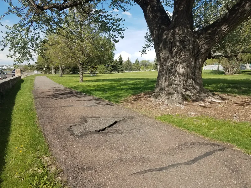 Gibson Park trail closed June 30 for sealcoating