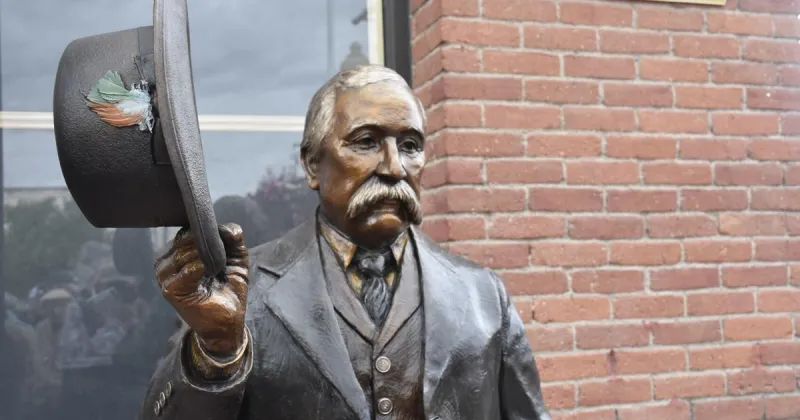 Copper King Marcus Daly scores the bronze Friday in Anaconda as new statue unveiled