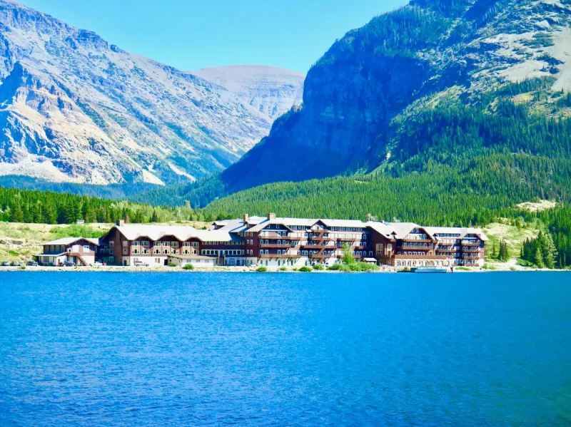 Montana's Many Glacier Hotel Evacuated: Here's Why.