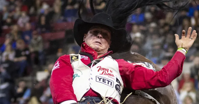 Stevensville bareback rider Richmond Champion to retire