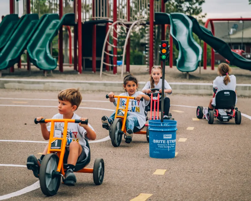 Students learn, share tips from Safety Town