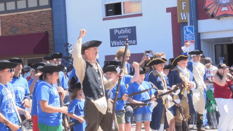 Polson celebrates Independence Day with parade, Revolutionary War reenactment