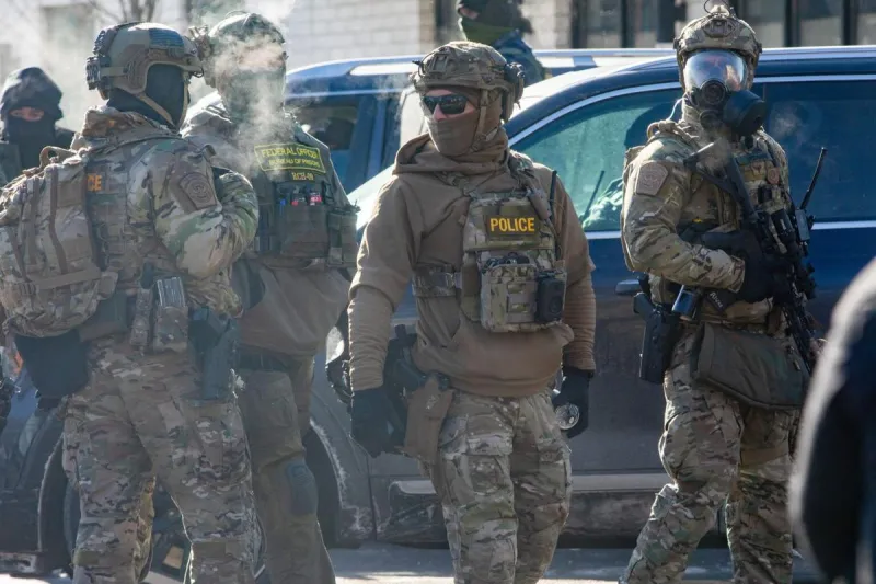 ICE raids Gallatin County sites, with as many as 100 detained
