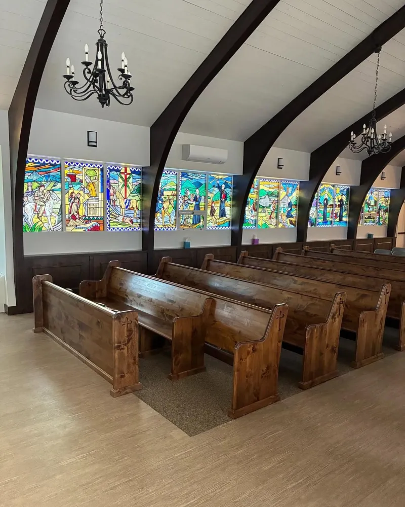 Incredible Woodwork by MT State Inmates Help to Refurbish Church