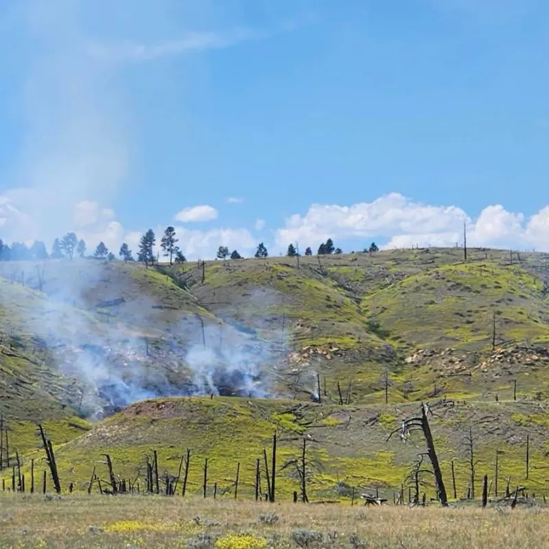 Custer Gallatin firefighters contain three fire starts last week