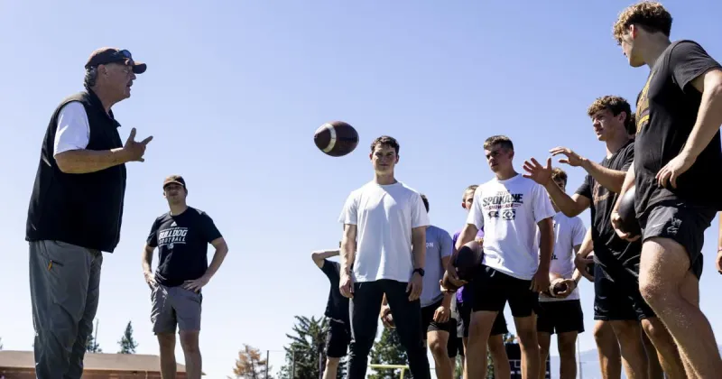 Marty Mornhinweg holds annual QB Camp in Missoula with the help of Tommy Mellott