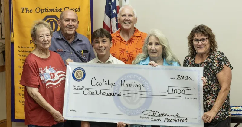 Photos: Local student wins District Optimist oratorical contest, advances to regionals in St. Louis