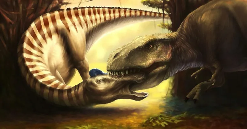 Miles City paleo artist captures BLM dinosaur death struggle