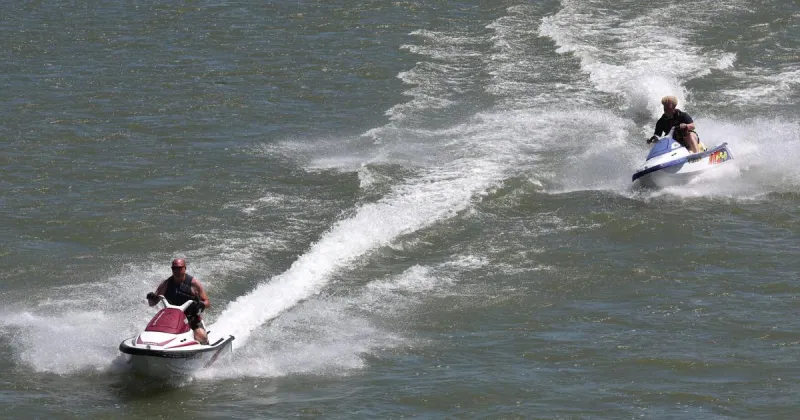 Photos: Record temperatures in the region on Sunday