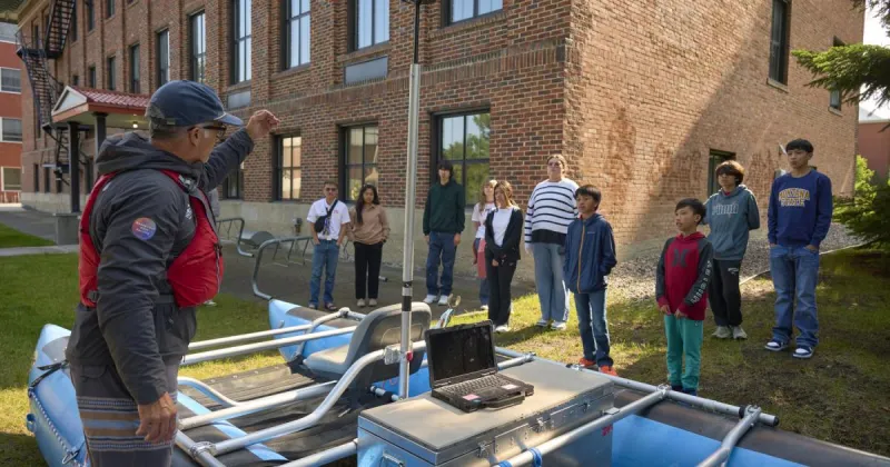 MSU GIS Day welcomes rural Montana youth to campus