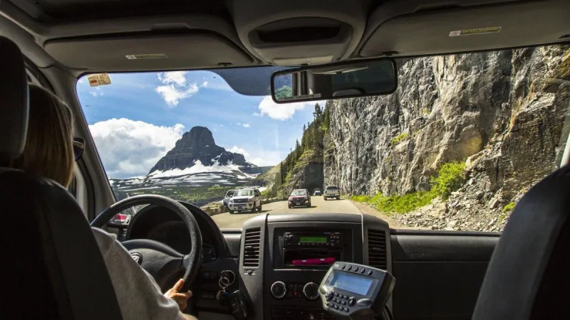 Visitor struck by falling rock at Glacier National Park