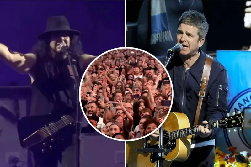 System of a Down Guitarist Leads London Audience in Massive Oasis Diss Chant