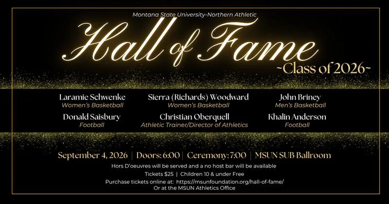 MSU-Northern Athletics to Induct Six into Athletic Hall of Fame on September 4