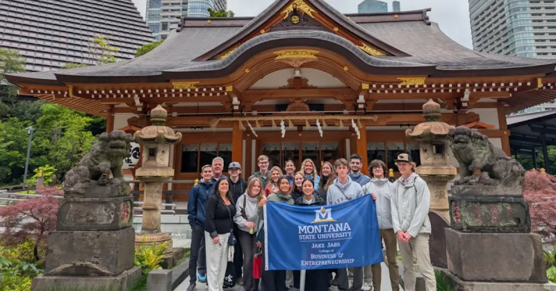 Students learn about business and culture in Japan