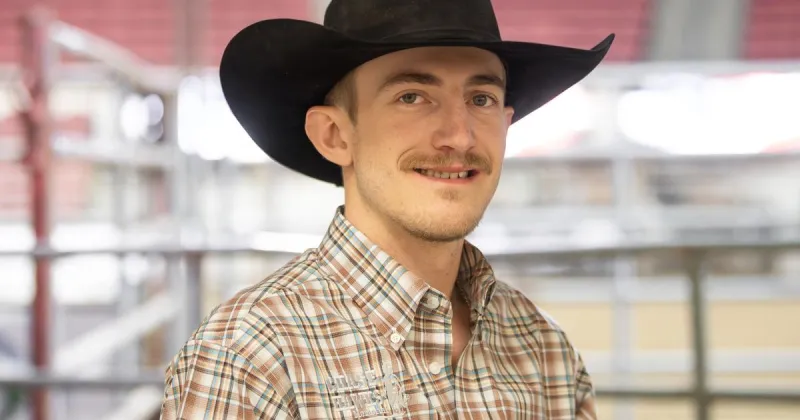 Edgar bull rider Parker Breding back on the rodeo trail