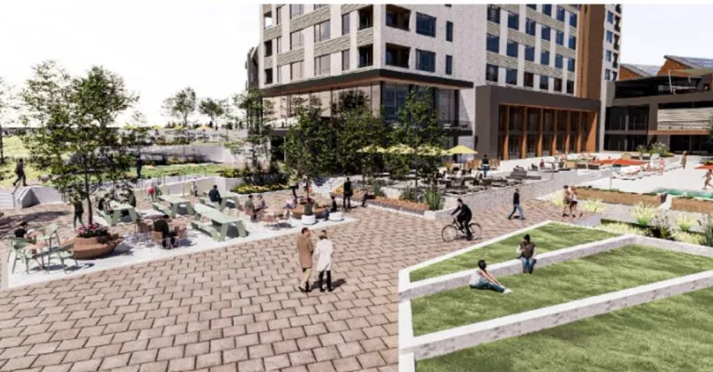 City to manage Riverfront Triangle as parking until hotel constru