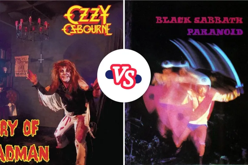 VOTE: Better Classic Metal Album -- Ozzy Osbourne's 'Diary of a Madman' vs. Black Sabbath's 'Paranoid'
