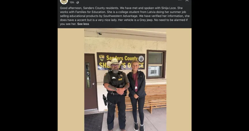 A Montana sheriff's scripted post about 'an accent' elicits online tumult, response