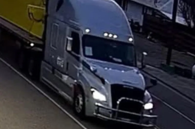Montana Police Hunt Semi Driver for Striking Construction Worker