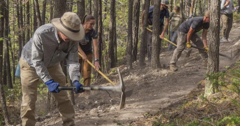 On Top of the World: Prickly Pear Land Trust celebrates opening of new Rodney Ridge trail
