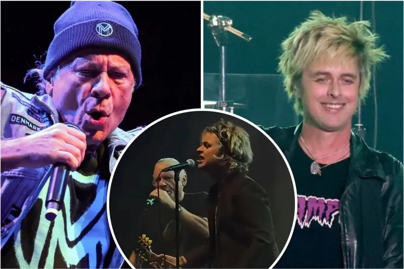 Green Day Frontman's Cover Band Joined by Iron Maiden's Bruce Dickinson at San Diego Comic-Con