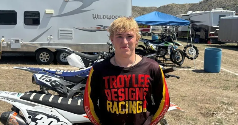 Huntley Project championship wrestler Jordan Niles enjoys Great American hill climb
