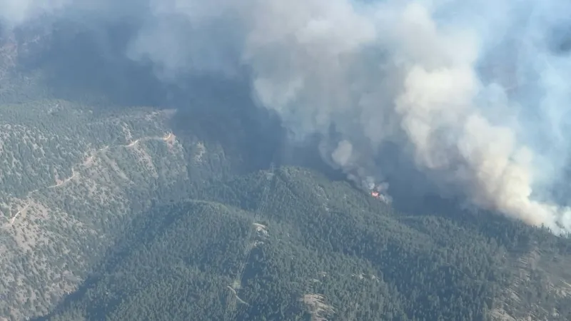 Elder 1 Fire burning 318 acres south of Frenchtown