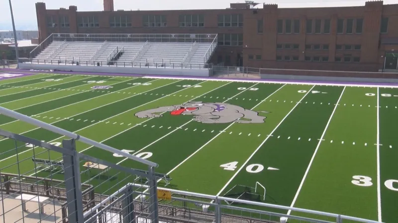 New turf being installed at Naranche Stadium