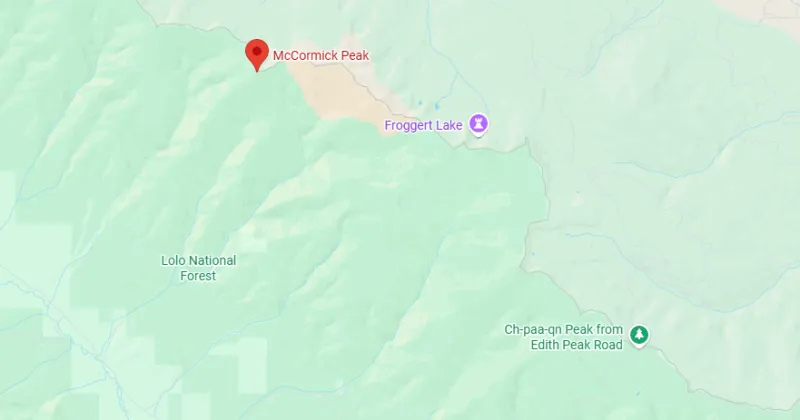 Hiker located on McCormick Peak by Missoula sheriff's deputies