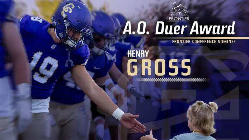 Henry Gross Named Frontier A.O. Duer Scholarship Award Nominee