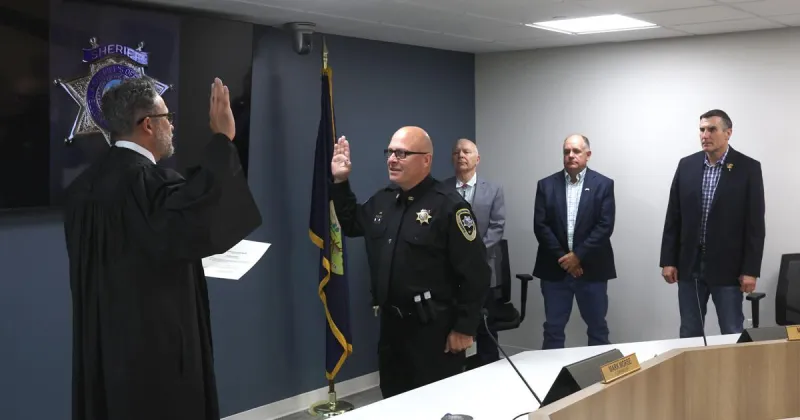 O'Donnell sworn in as interim Yellowstone County sheriff ahead of November election