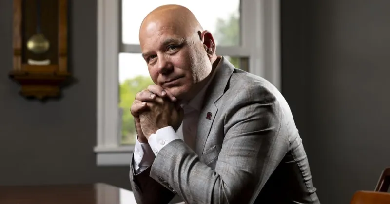 'Eager to dive in': New President Jeremiah Shinn takes the reins at UM