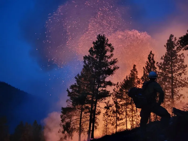 Red flag warning could cause small wildfires to flare