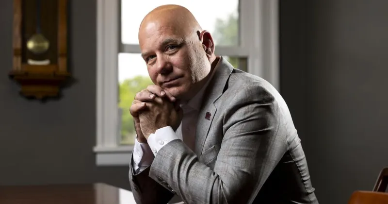 'Eager to dive in': New President Jeremiah Shinn takes the reins at UM
