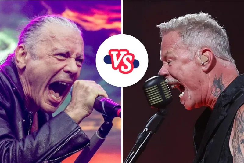 VOTE: Better Birthday Boy -- Bruce Dickinson vs. James Hetfield