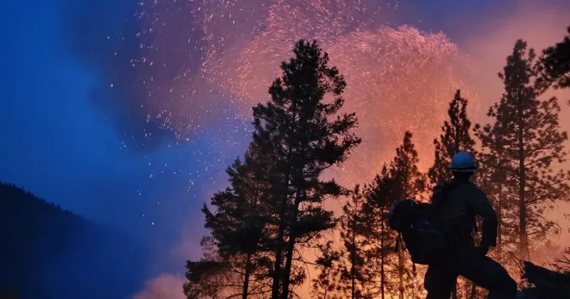 Elder fire reaches 44% containment in spite of weekend winds