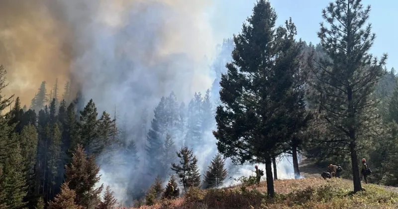 Elder fire west of Missoula now fully contained at 1,200 acres