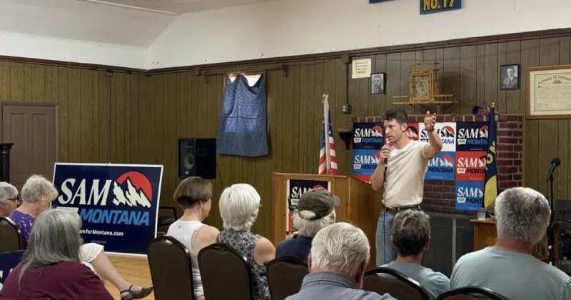 Forstag hosts town hall event in Corvallis as he campaigns for Congress