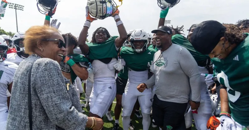 Chicago State builds its inaugural Division I football program behind a whole lot of energy - and ambition