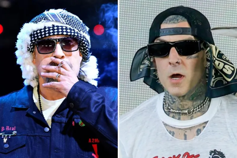 Why Travis Barker Felt Smoking Out With Cypress Hill Before a Show Was 'Torture'