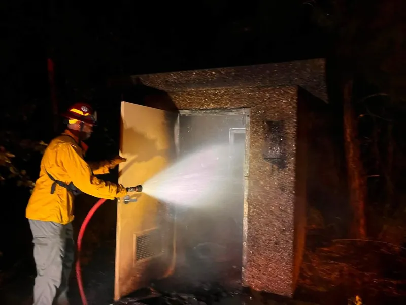 A Loud Boom Leads to a Strange Bathroom Fire Near Clinton