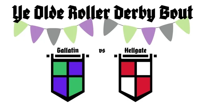 Good morrow! Roller Derby gets fanciful