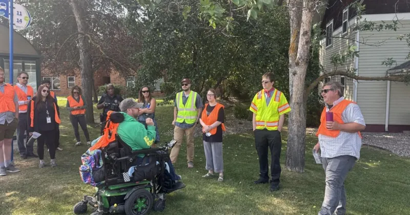 Eagle Watch Estate residents survey accessibility on Missoula's West Broadway